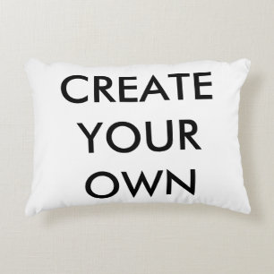 Creëer Uw eigen polyester Accent Pillow 12 x 16 i Decoratief Kussen