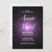 Creëer uw eigen polygoon sunburst bruiloft kaart (Voorkant)