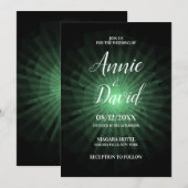 Creëer uw eigen polygoon sunburst bruiloft kaart (Voorkant / Achterkant)