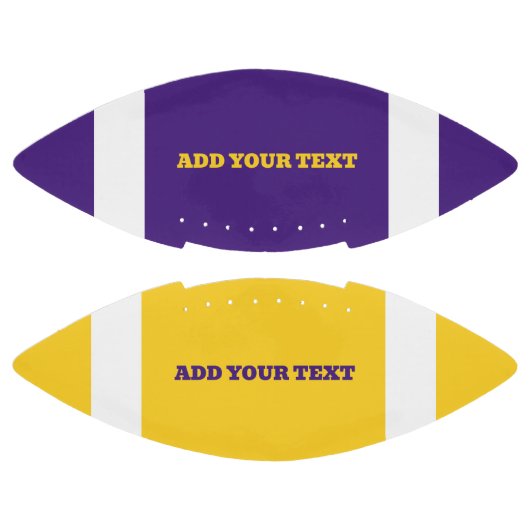 Creëer Uw eigen poorten als aangepast American Football (Panelen)