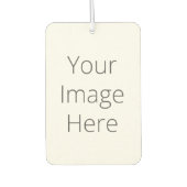 Creëer Uw eigen portret Rechthoek Luchtverfrisser (Voorkant)