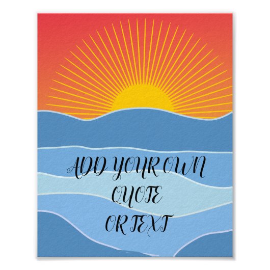 creëer uw eigen poster (Voorkant)