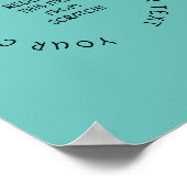 Creëer Uw eigen Poster (Hoek)