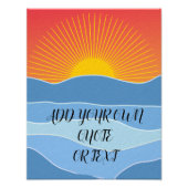 creëer uw eigen poster (Voorkant)