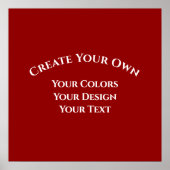 Creëer Uw eigen Poster (Voorkant)