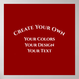 Creëer Uw eigen Poster