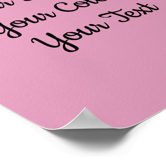 Creëer Uw eigen Poster (Hoek)