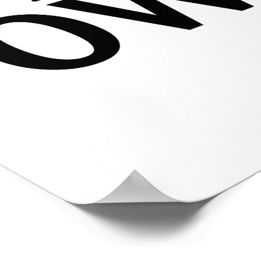 Creëer Uw eigen Poster (Hoek)