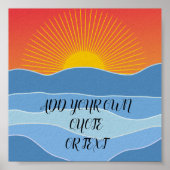 creëer uw eigen poster (Voorkant)