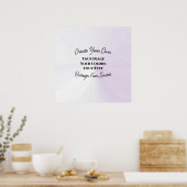 Creëer Uw eigen Poster (Keuken)