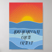 creëer uw eigen poster (Voorkant)