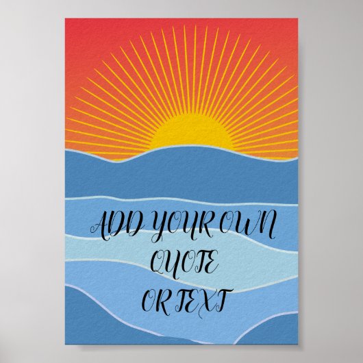 creëer uw eigen poster (Voorkant)