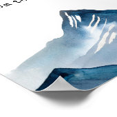 Creëer Uw eigen poster Aangepast bergcitaat voor m (Hoek)