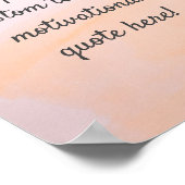 Creëer Uw eigen Poster Aangepast prijsopgave - Roz (Hoek)