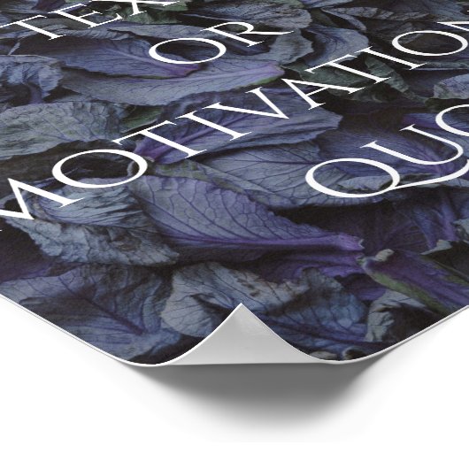 Creëer Uw eigen Poster Aangepaste prijsopgave (Hoek)