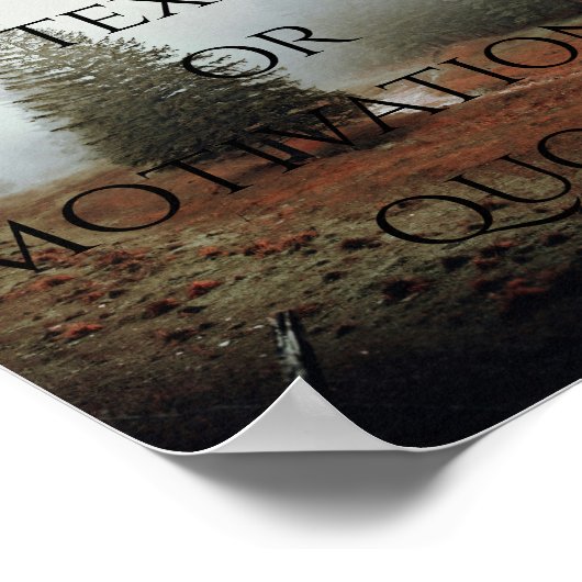 Creëer Uw eigen Poster Aangepaste prijsopgave (Hoek)