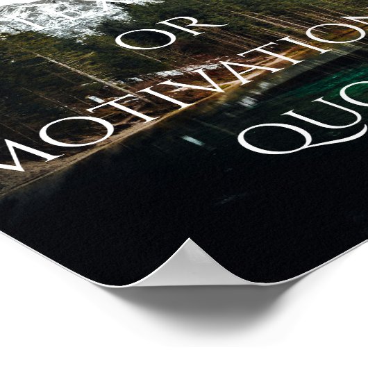 Creëer Uw eigen Poster Aangepaste prijsopgave (Hoek)