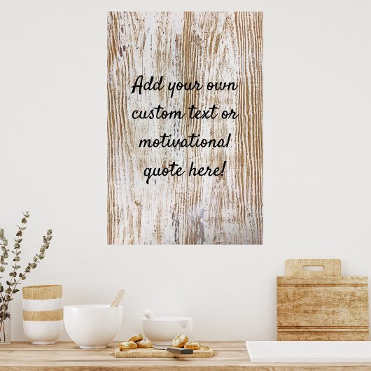 Creëer Uw eigen Poster Aangepaste prijsopgave (Keuken)