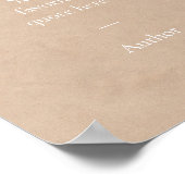 Creëer Uw eigen Poster Aangepaste prijsopgave (Hoek)