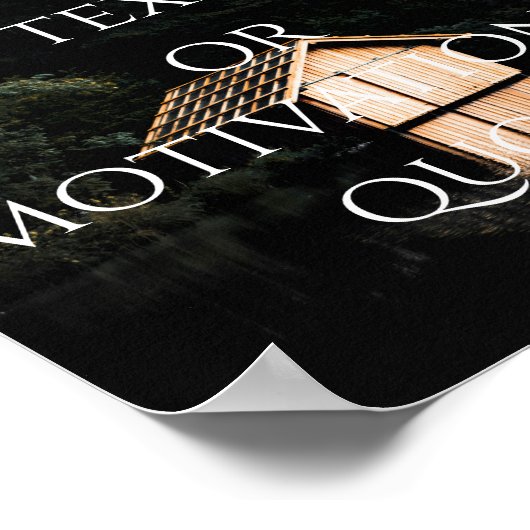 Creëer Uw eigen Poster Aangepaste prijsopgave (Hoek)