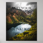 Creëer Uw eigen Poster Aangepaste prijsopgave (Voorkant)