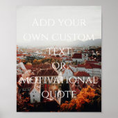 Creëer Uw eigen Poster Aangepaste prijsopgave (Voorkant)