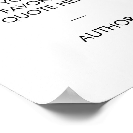 Creëer Uw eigen Poster Aangepaste prijsopgave (Hoek)