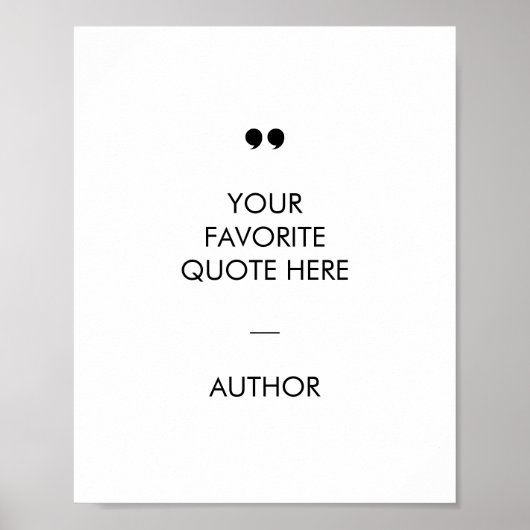 Creëer Uw eigen Poster Aangepaste prijsopgave (Voorkant)