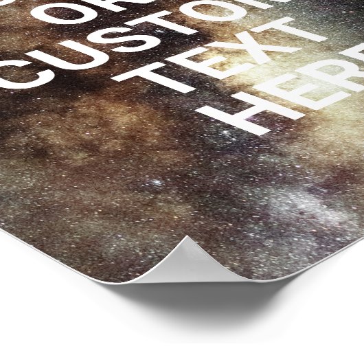 Creëer Uw eigen Poster Aangepaste prijsopgave (Hoek)