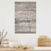 Creëer Uw eigen Poster Aangepaste prijsopgave (Keuken)