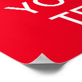 Creëer uw eigen Poster "KEEP KALM". (Hoek)