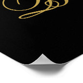 CREËER UW EIGEN POSTER, poster op de geboorte, (Hoek)