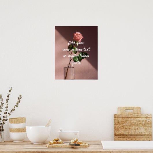 Creëer Uw eigen Poster van de Citaat van de Douane (Keuken)