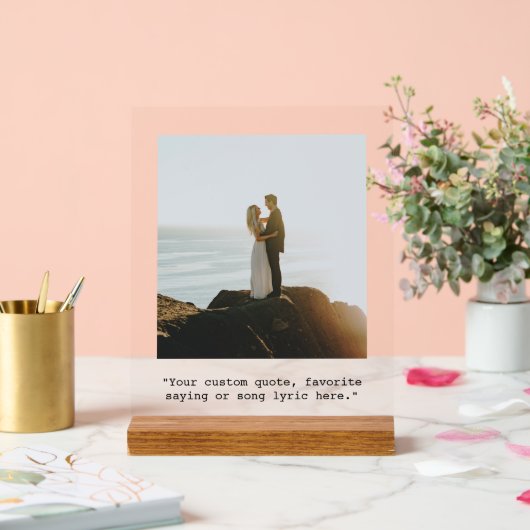 Creëer Uw eigen Poster van de Foto van het Citaat (Huwelijk)