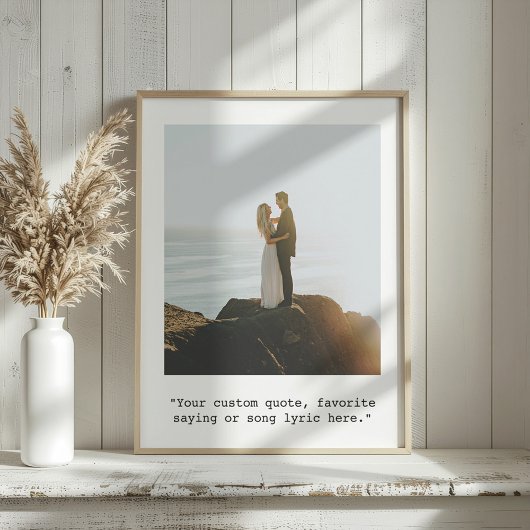 Creëer Uw eigen Poster van de Foto van het Citaat