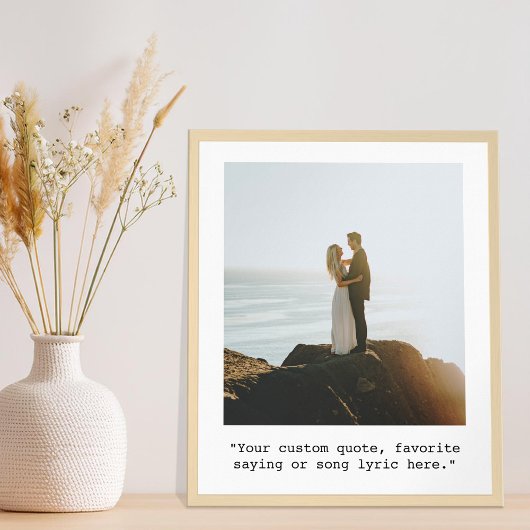 Creëer Uw eigen Poster van de Foto van het Citaat