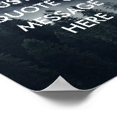 Creëer Uw eigen Poster van de Natuur van het Citaa (Hoek)