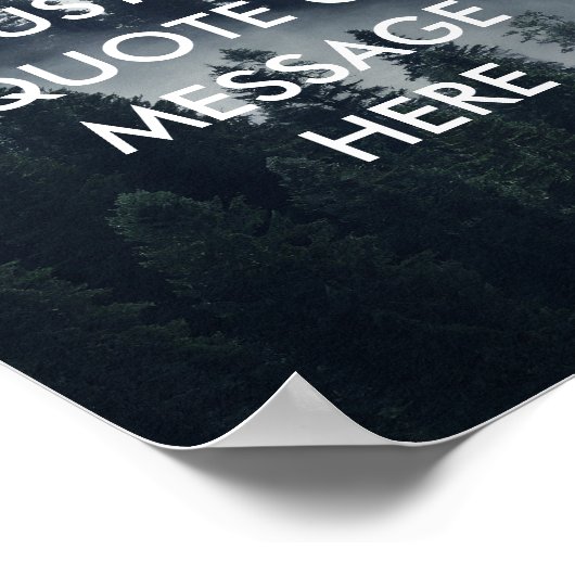 Creëer Uw eigen Poster van de Natuur van het Citaa (Hoek)