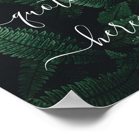 Creëer Uw eigen Poster van de Natuur van het Citaa (Hoek)