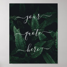 Creëer Uw eigen Poster van de Natuur van het Citaa