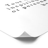 Creëer Uw eigen Poster van het Citaat (Hoek)