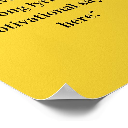 Creëer Uw eigen Poster van het Citaat (Hoek)