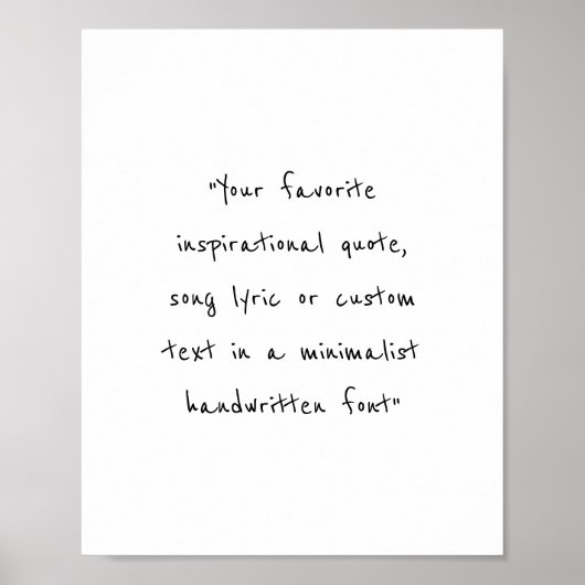 Creëer Uw eigen Poster van het Citaat