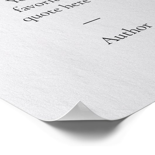 Creëer Uw eigen Poster van het Citaat (Hoek)