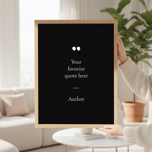 Creëer Uw eigen Poster van het Citaat