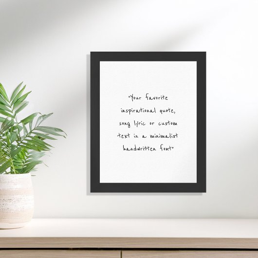 Creëer Uw eigen Poster van het Citaat