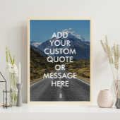 Creëer Uw eigen Poster van het Citaat