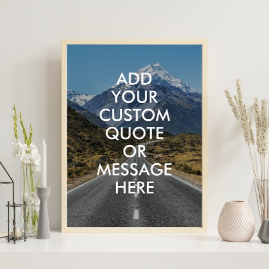 Creëer Uw eigen Poster van het Citaat