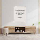 Creëer Uw eigen Poster van het Citaat