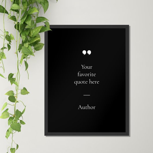 Creëer Uw eigen Poster van het Citaat